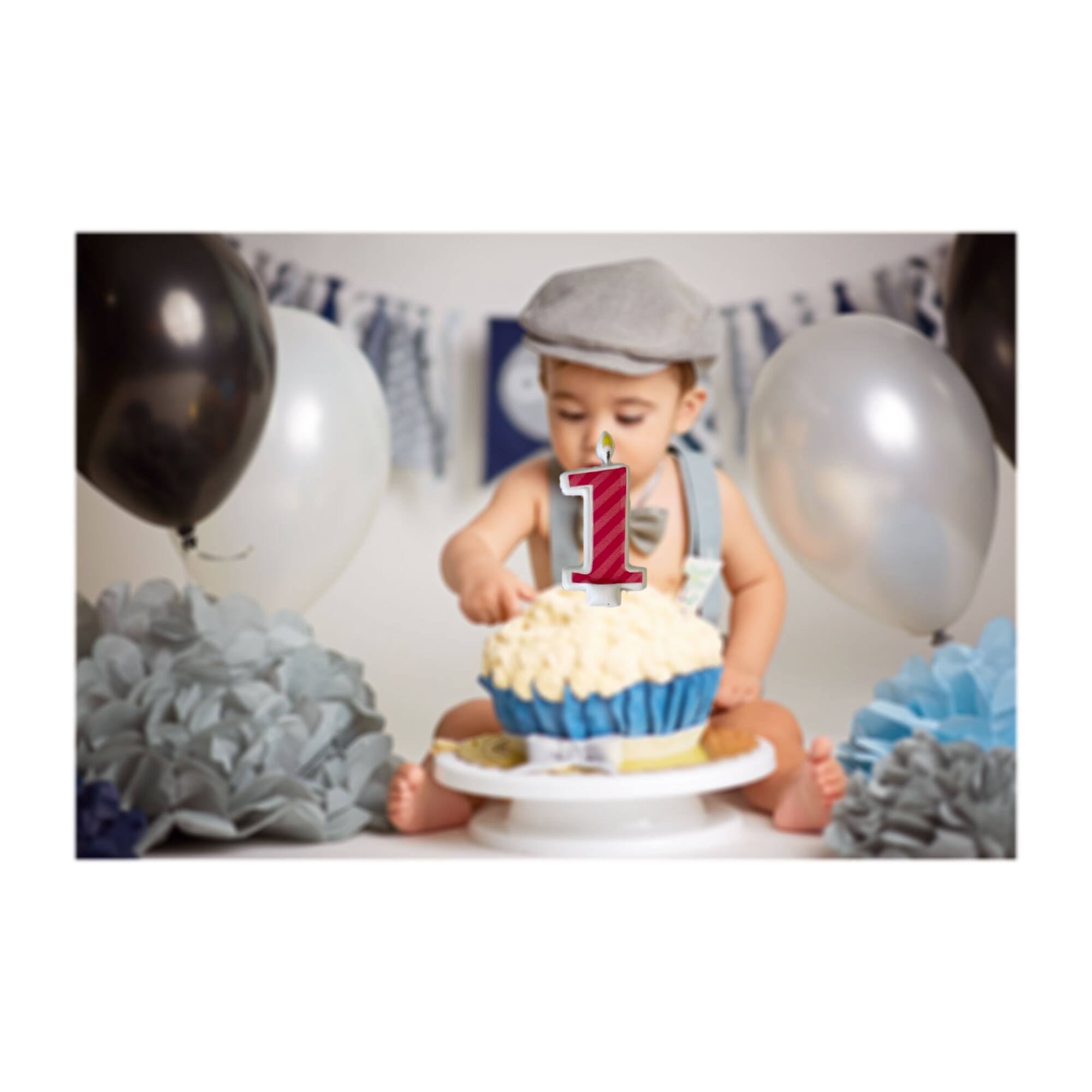Birthday Number Candle Puffy Stickers by Recollections™